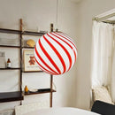 Ljojo Minimalist Glass Led Pendant Chandelier for Bedroom Kids Room Home Decor Lighting