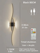 Ljojo LED Hyperbolic Wall Lamp for Modern Home Lighting