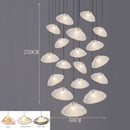 Ljojo Living Room & Staircase Chandelier Set - Ceiling & Indoor Lighting Fixtures