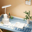 Ljojo LED Desk Lamp 3 Levels Dimmable Touch Night Light USB Rechargeable Foldable Table Lamp