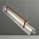 Ljojo Minimalist Acrylic LED Pendant Light Modern Chandelier Fixture - Nordic Style Dining Room Lighting