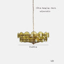 Nordic Style Glass Chandelier - Luxury Postmodern Indoor Lighting by Ljojo