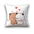 Ljojo 45x45 Cushion Cover, Cute Square Pillowcase, Birthday Wedding Gift