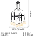 LED Glass Pendant Light Chandelier for Home Decoration - Stylish Minimalist Art Wood Lamps by Ljojo