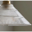 Ljojo LED Glass Chandelier for Bedside Bar Dining Room Home Decoration