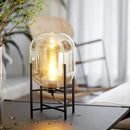 Ljojo Luxury Glass Floor Lamp LED Bedside Table Light Modern Nordic Minimalist Style