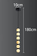 Ljojo LED Staircase Chandeliers for Living Room Pendant Light Lamps