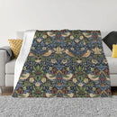 Ljojo Luxury Thief Pattern Throw Blanket for Babies