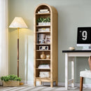 Ljojo™ Arched 8-Tier Shoe Cabinet with Adjustable Shelves