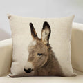Animal Print Cushion 45x45cm for Sofa, Car Seat & Living Room Decor by Ljojo