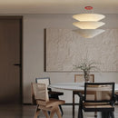 Ljojo German Pendant Lamp Paper Chandelier E27 Suspension - Hanging Light Fixture Elegant Modern Style