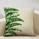 Exotic Green Leaf Pattern Pillow Covers - Ljojo Branded Pattern Cushion Cover