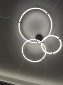 Modern Acrylic Pendant Light for Living Room - Luxurious Glossy Chandelier by Ljojo