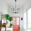 Ljojo Retro Minimalist Black Gold LED Chandelier Pendant Light Modern Stylish Home Decor