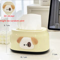 Ljojo Luxury Tissue Box Holder for Table - Home Decor & Makeup Storage
