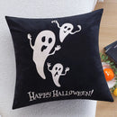 Ljojo Luminous Ghost Print Glow Pillowcase 18x18 Inch Party Decor - Sofa Bed Decoration