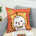 Ljojo Mochi Cat Luxury Cushion Cover Set for Sofa and Bed