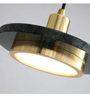 Ljojo Marble Pendant Lamp: Elegant Stone Light Fixture for Home Decor