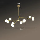 Nordic Restaurant Pendant Light Exquisite LED Chandelier by Ljojo for Living and Dining Spaces