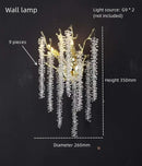 Modern Luxury Nano Electroplating K9 Crystal Tassel Chandelier - LED Living Room Decor by Ljojo