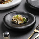 Ljojo Matte Ceramic Irregular Plate Set for Molecular Cuisine and Sushi Dining