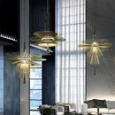Ljojo Luxury Black Gold Chandelier for Living Dining Kitchen Island