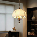 French Retro Cloth Pattern Medieval Chandeliers by Ljojo - Bedroom & Dining Room Decor Fixtures