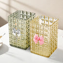 Ljojo Bow Cosmetic Brush Holder & Lipstick Organizer Desktop Stand