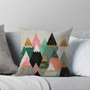 Gray Geometric Style Pillow Cover for Home Decor - Ljojo