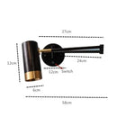 Adjustable Swing Arm LED Wall Lamps Touch Sensor Sconce Lights Ljojo Modern Decor Bedside