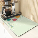 Easter Rabbit Print Kitchen Drying Mat Set by Ljojo