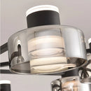 Ljojo SANDYHA Minimalist Glass Chandelier LED Pendant Light Modern Nordic Stylish Lighting