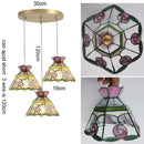 LED Tiffany Hanging Light Chandelier Modern Ceiling Lamp by Ljojo for Home Decoration