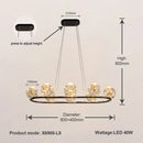 Crystal Pendant Light for Luxury Living Room - Dandelion Design | Ljojo