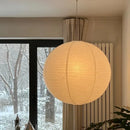 Ljojo Washi Paper Pendant Light Chandelier for Living Room - Elegant Hanging Lamp Bedroom Decor
