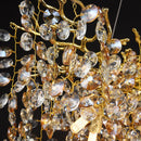 Luxury Gold Crystal Chandelier Pendant Lamp for Living Dining Bedroom - Ljojo