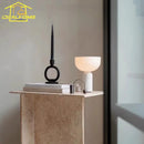 Danish Designer Marble Table Lamp USB Charging Touch Switch Medieval Cream Wind Desk Lights