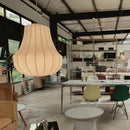 Ljojo Japanese Wabi-Sabi Designer Silk Pendant Light for Living Bedroom Bar Decoration