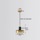 Ljojo Marble Copper LED Pendant Light - Modern Living Room Chandelier