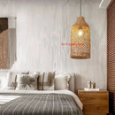 Bamboo Woven Pendant Lamp: Rattan Zen Tea House Lantern by Ljojo