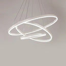 Ljojo LED Circle Pendant Lights for Living Room with Remote Control