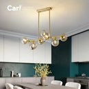 Ljojo Modern Minimalist Luxury Coffee Shop Bar Counter Glass Nordic Lighting Fixtures