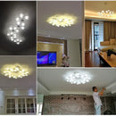 Modern Acrylic Plum Blossom Led Chandelier Ceiling Light - Home Decor by Ljojo
