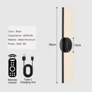 Ljojo LED Wall Lights: Wireless Rechargeable Dimmable Touch Switch ON/OFF Lamps