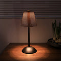 LED Nordic pleated desk lamp charging touch adjustable night light for bedroom, bar, coffee shop by Ljojo