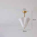 French Retro Glass Pendant Light | Modern Creative Chandelier for Dining Room Bedroom Living Room by Ljojo