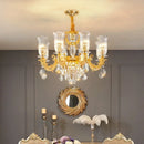 European Crystal Pendent Lamp LED for Living Room. By Ljojo, Enhance Your Home Décor Today!