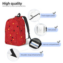 Ljojo Mickey Mouse Backpack for Middle High School Students