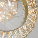 Ljojo Luxury Crystal Chandelier Pendant Light for Living & Dining Room