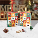 Ljojo 12 Grids Calendar Surprise Gift Box Kids Xmas Candy Party Decor